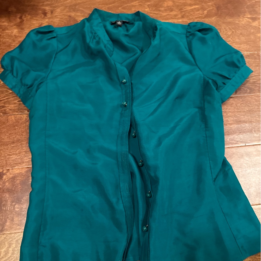Banana Republic Teal Blouse